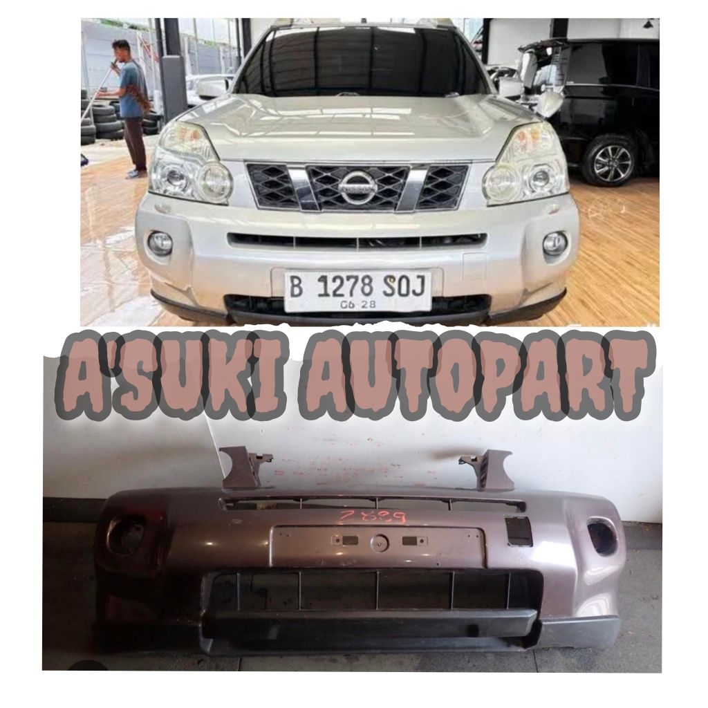 bumper bemper depan x trail t31 2007-2010