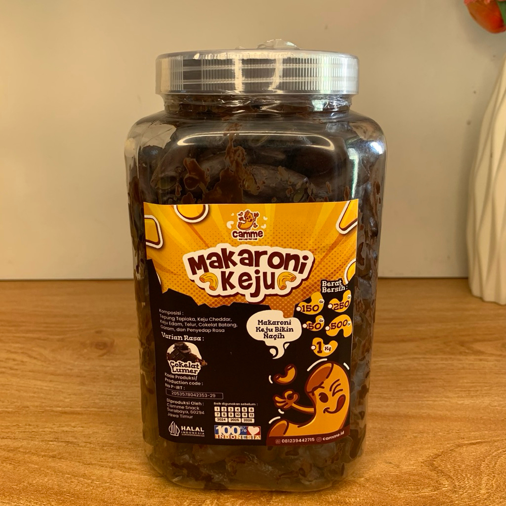 

Makaroni Keju Cokelat Lumer Homemade 500gr | Keju Cheddar dan Edam