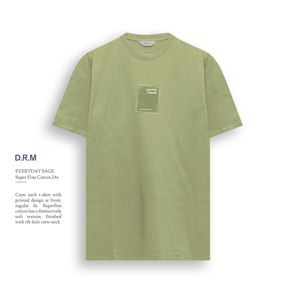 tshirt everyday sage | kaos drm ~ drm wear