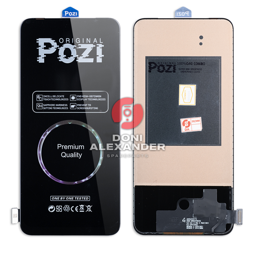LCD TOUCHSCREEN REALME X - LCD OPPO K3 - LCD RENO 2F - LCD RENO 2Z COMPLETE FULLSET