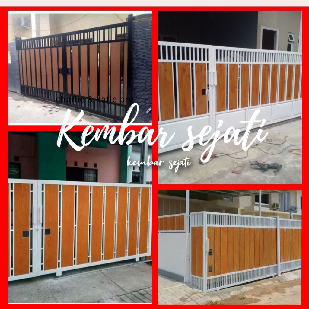 PAGAR WOODPLANK MINIMALIS