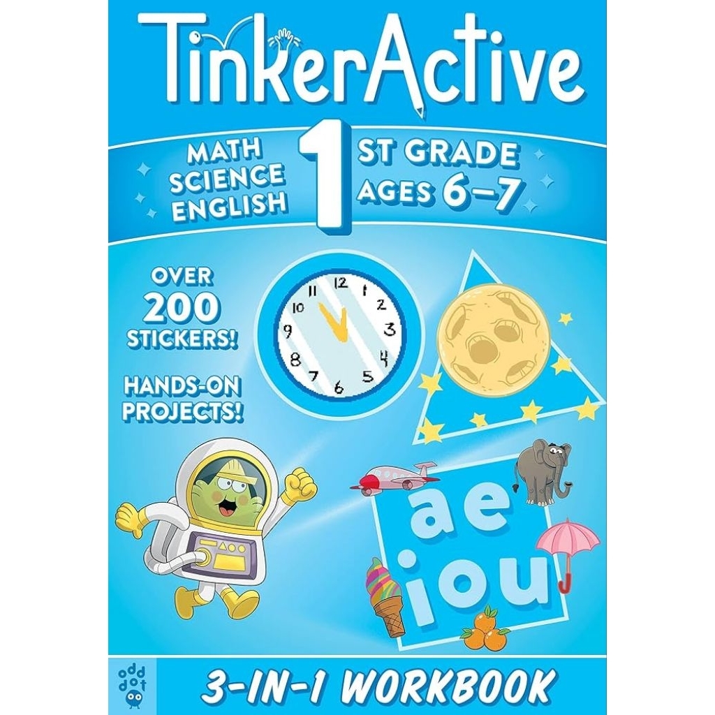 

TinkerActive 3in1 Woorkbook 1st Grade