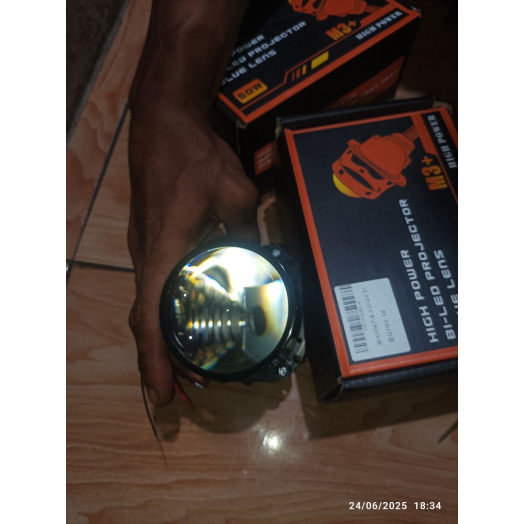 Biled Projector High Power Blue Lens