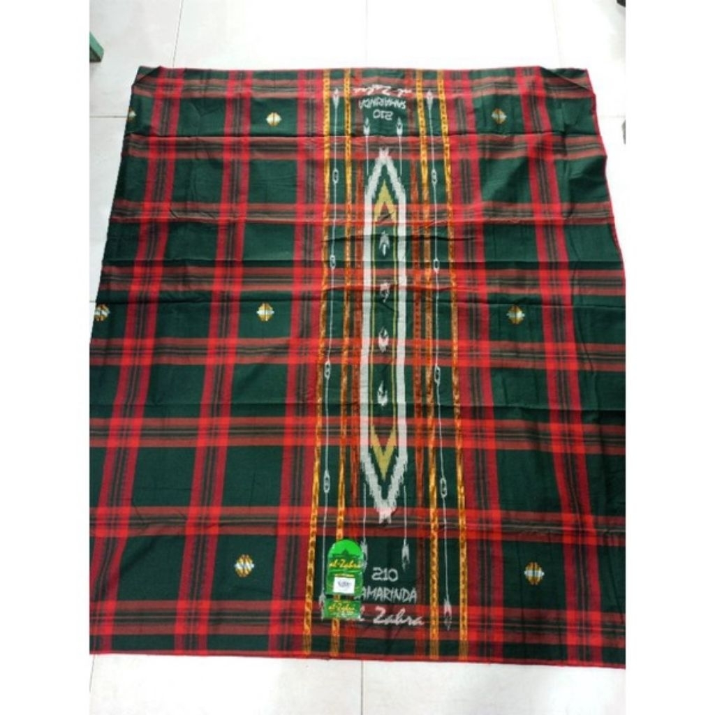 Sarung Al-Zahra Samarinda 210 Dobby Songket