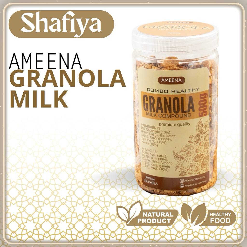 

Granola Milk Compound 500gr | Ameena Premium Quality