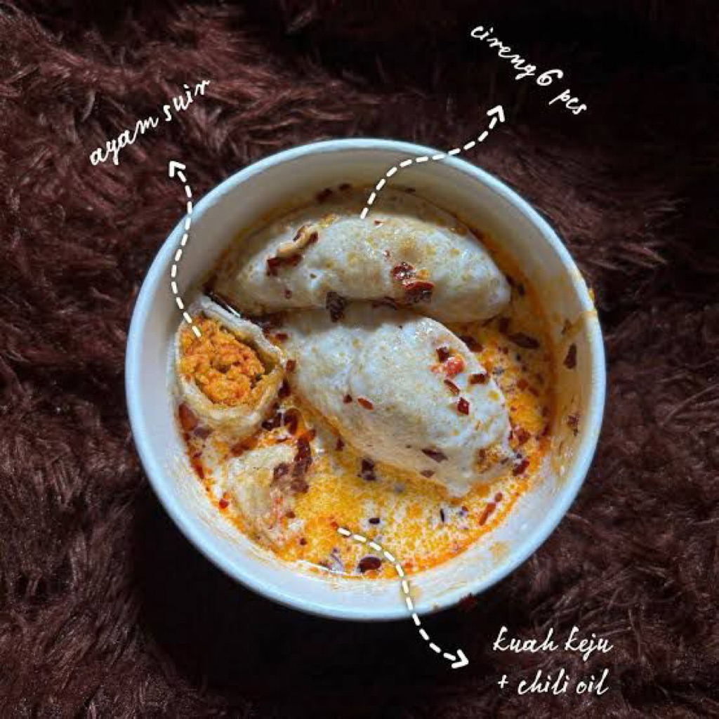 

Cireng Kuah Keju Creamy Chili Oil
