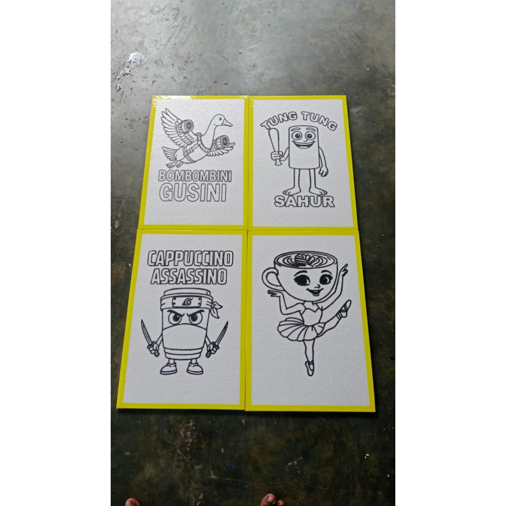 

styrofoam lukis uk 33x50 isi 100 pcs