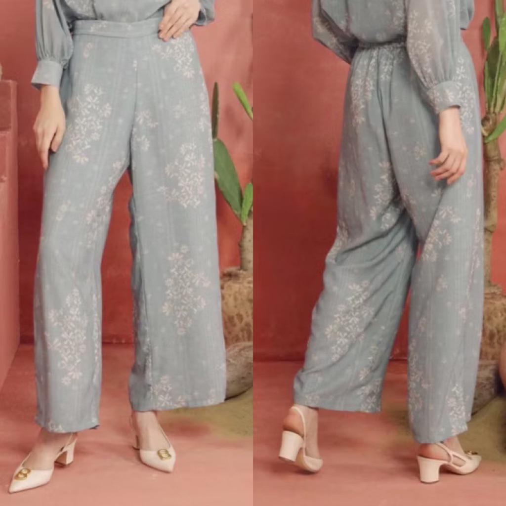 Benang Jarum Reina Soft Amber Shirt dan Amina Pants NEW WITH TAG