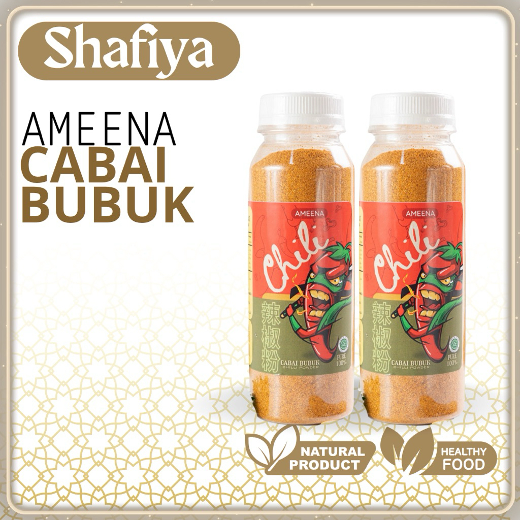 

Cabai Bubuk Chilli Powder 120GR | Ameena Premium Quality