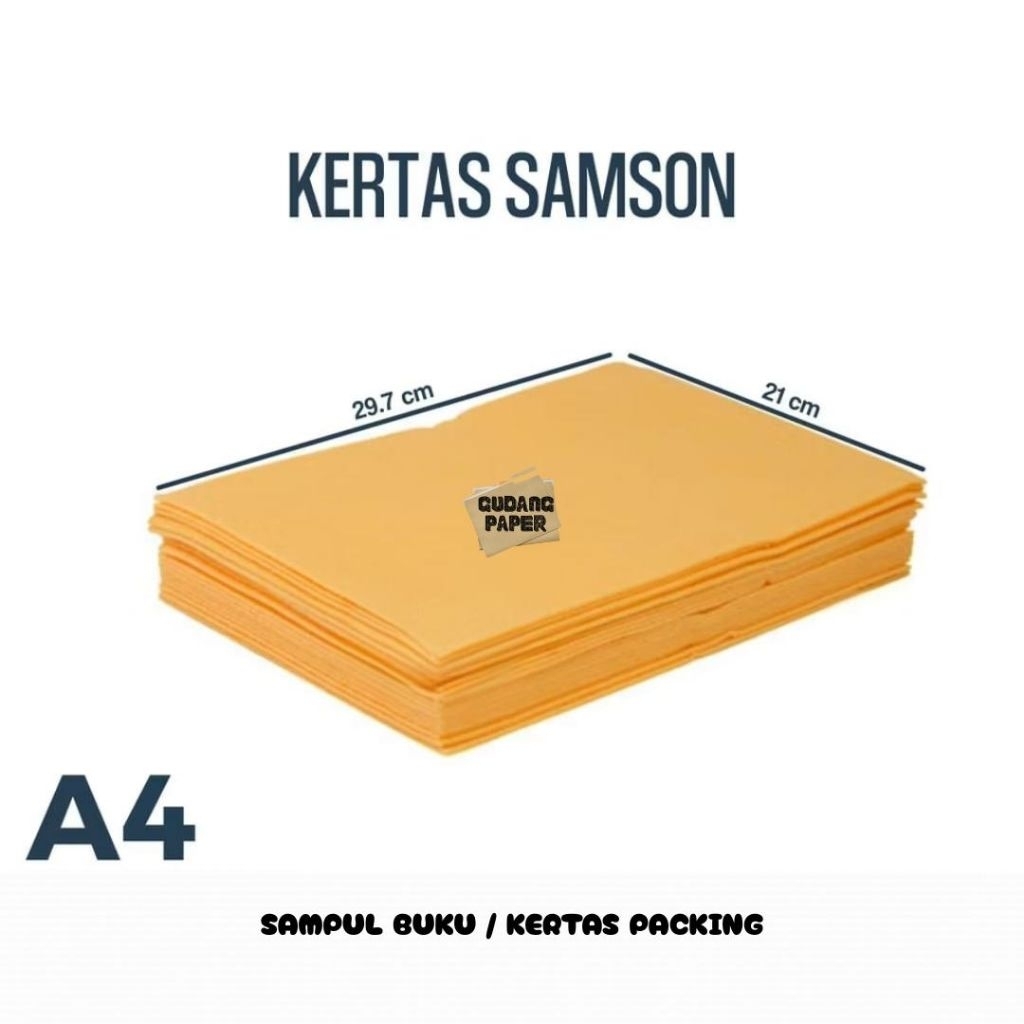 

Kertas Samson A4 isi 500 Lembar / Kertas Samson A4 / Kertas Samson Coklat A4