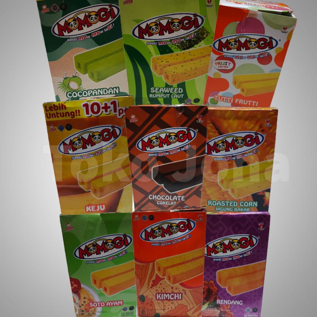 

Momogi Stick all varian 1 box isi 10 pcs / snack