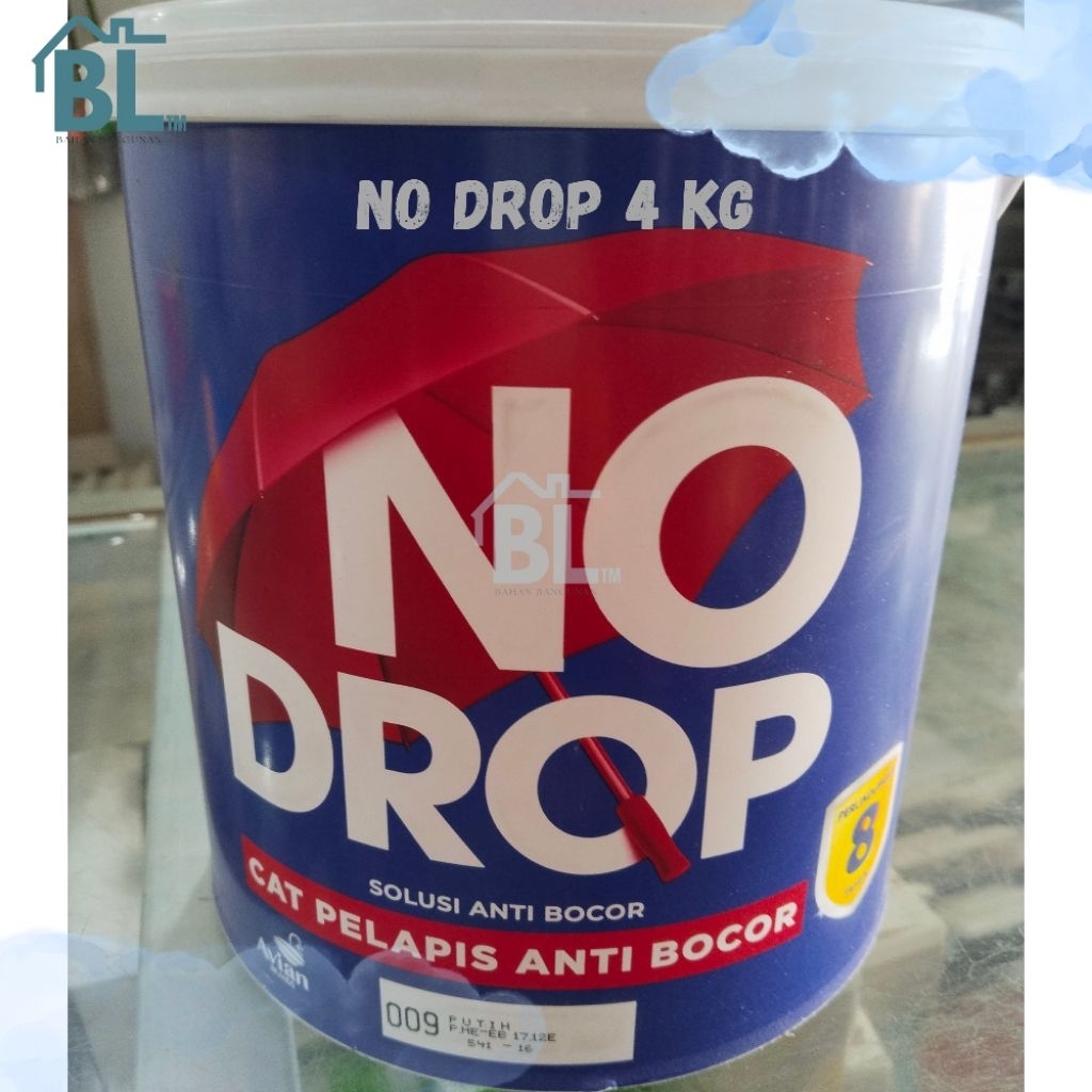 No Drop 4 kg Cat Pelapis Anti Bocor. nodrop 4 kg