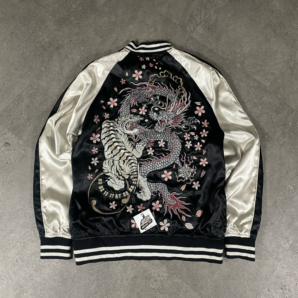 jacket sukajan japan tiger dragon second