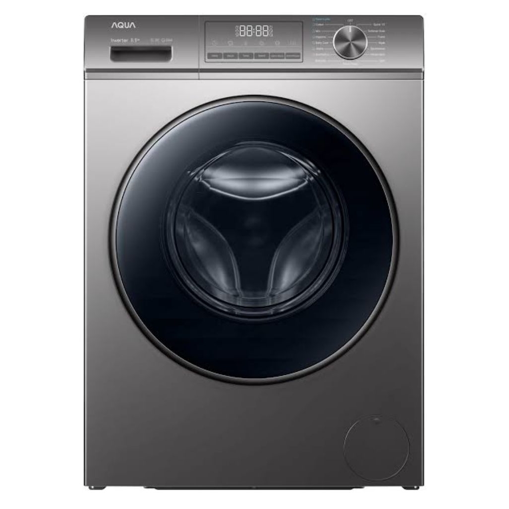Mesin cuci Aqua Japan 8,5kg Front Loading Inverter