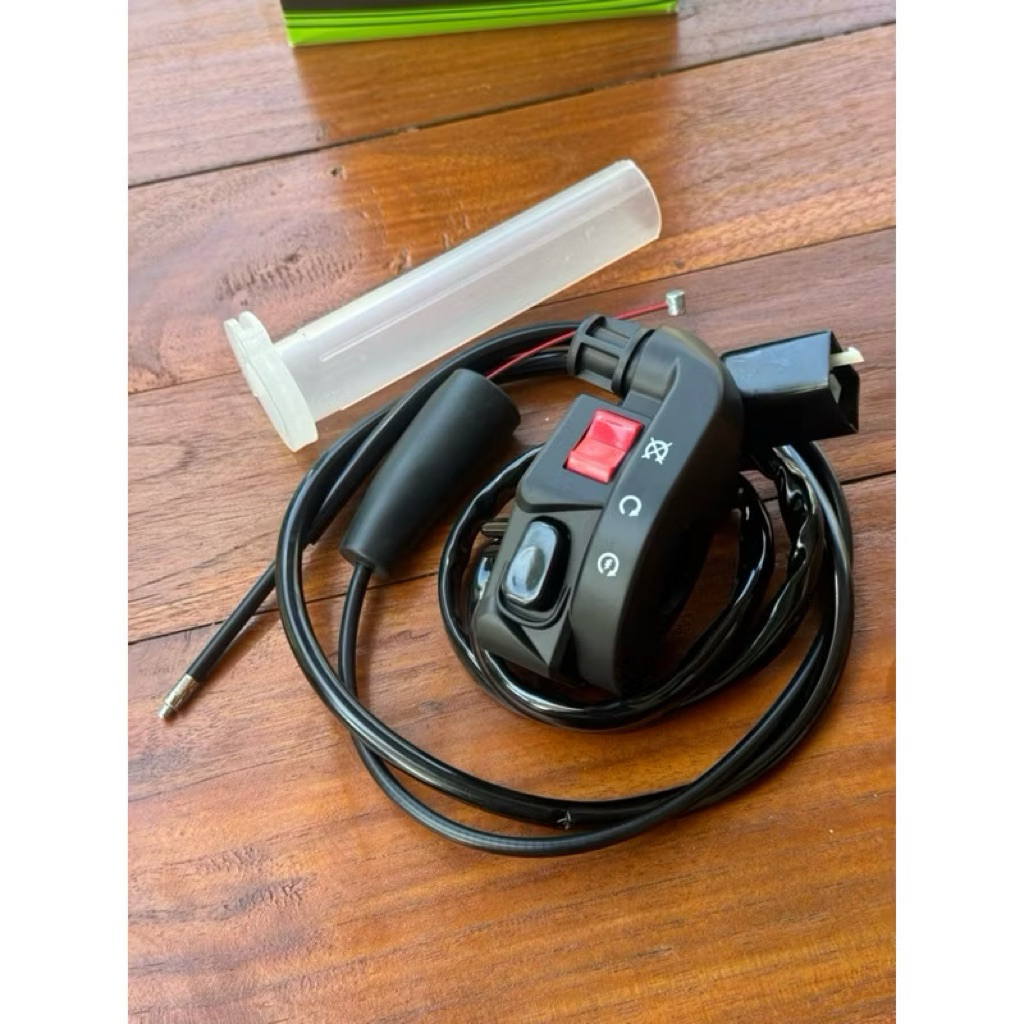 GAS SPONTAN KSR GAS KONTAN KSR HOLDER KANAN KSR TOMBOL KANAN KSR NINJA R RR  HOLDER GASS KONTAN SPON