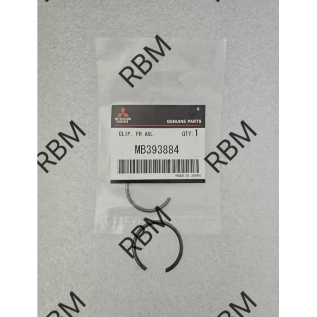 spi shaft kit/clip front axle triton MB393884