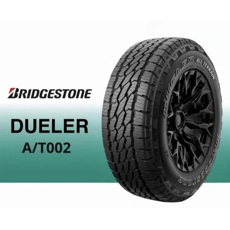 BAN MOBIL TUBELES SEMI KASAR UKURAN 17 265/65R17 112 S MERK BRIDGESTONE DUELER A/T 002