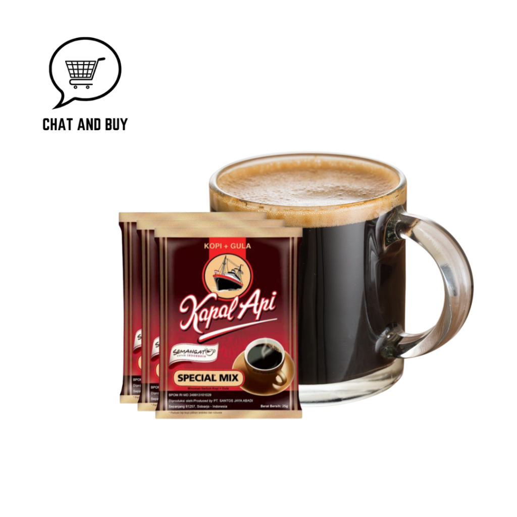 

kopi kapal api special mix plus Gula isi 10