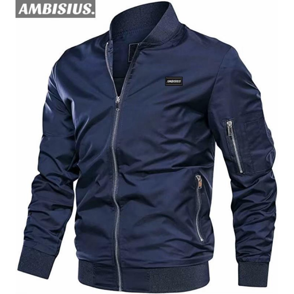 jaket bomber polos/jaket parasut taslan/jaket distro/jaket pria keren/jaket distro