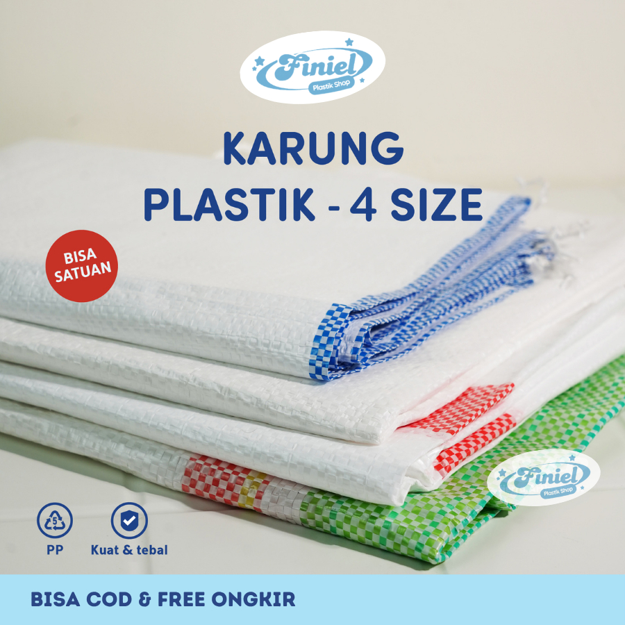 Karung Plastik | Karung Packing Paket | Karung Anyam Plastik | Karung Plastik Putih | Karung Putih |