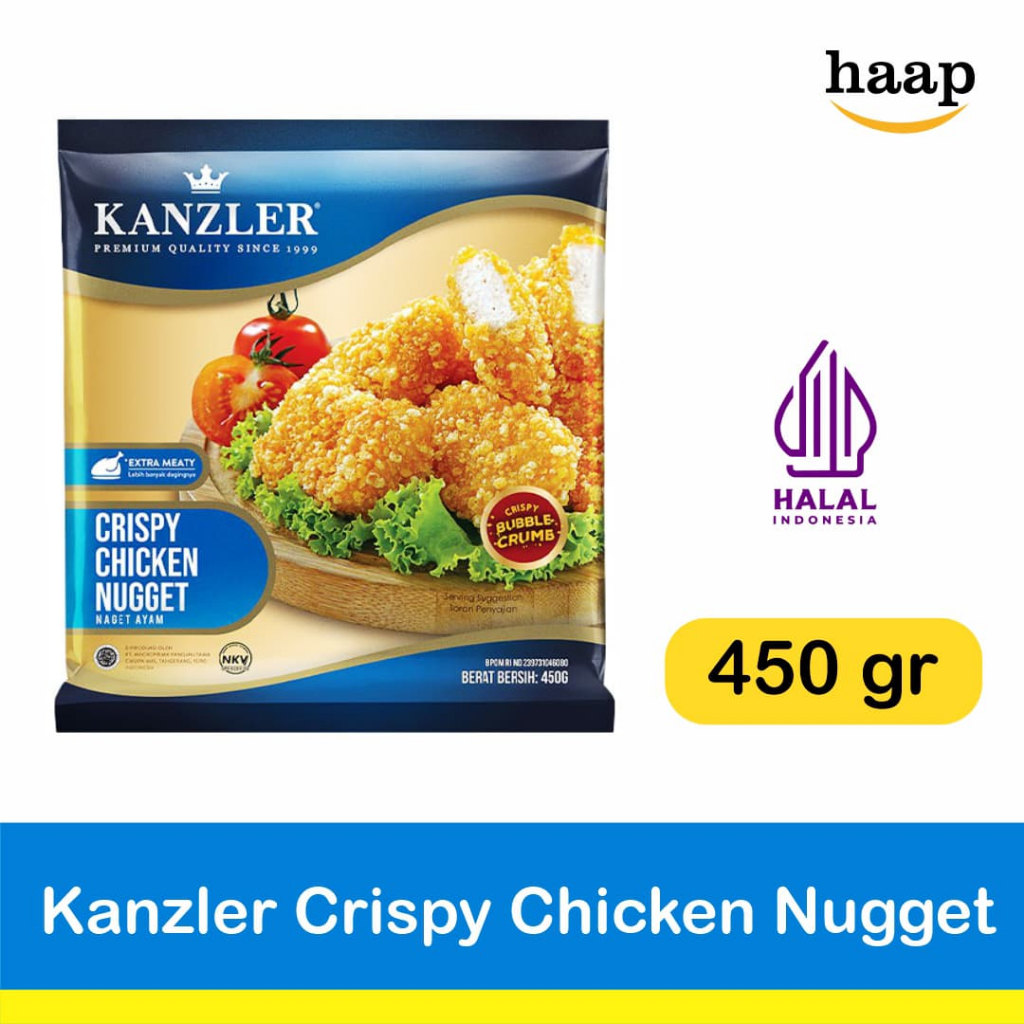 

Kanzler Crispy Chicken Nugget 450gr