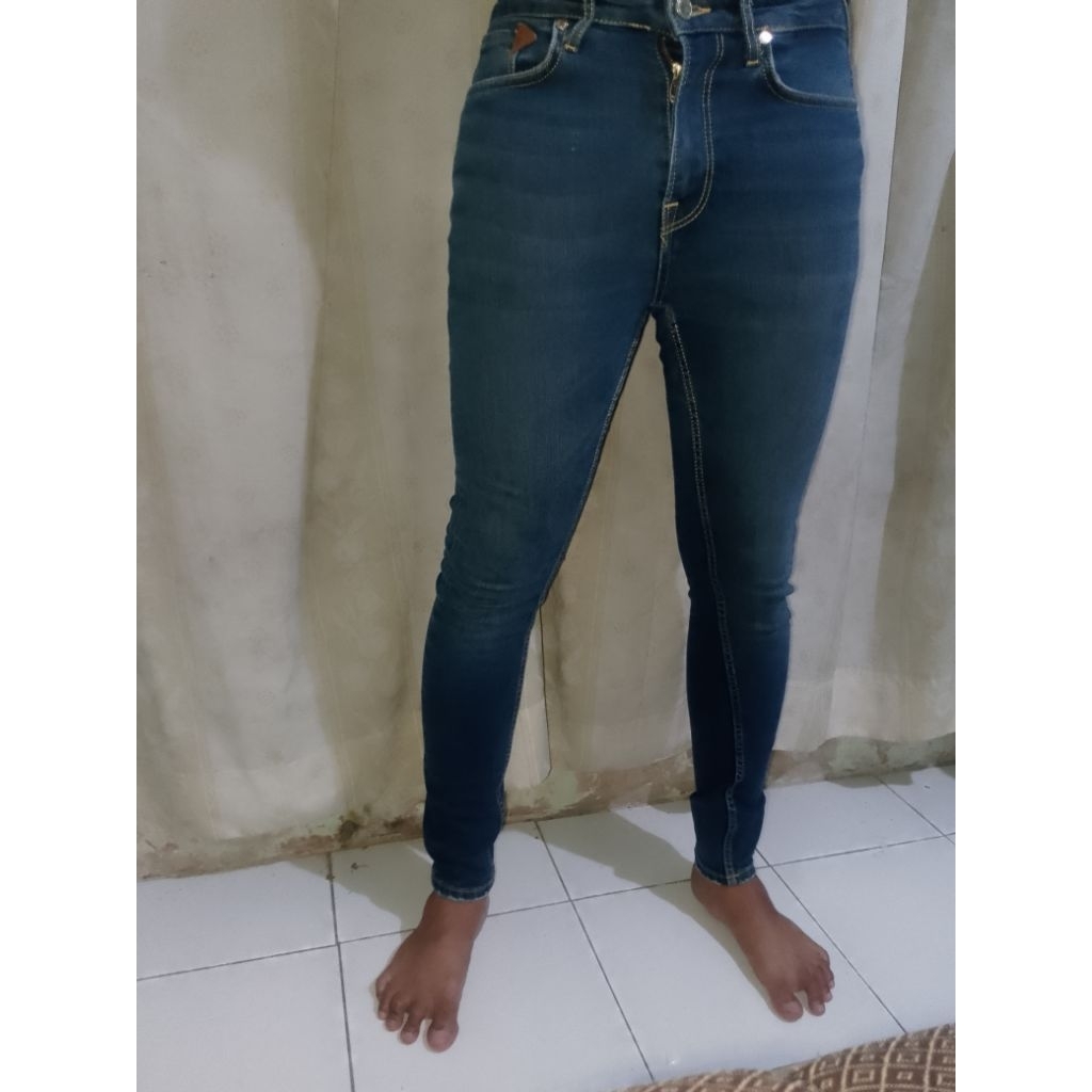 jeans cowok Monza branded