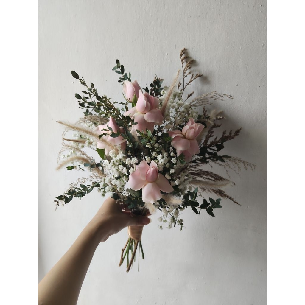 Rosa PK Rustic wedding Bouquet/