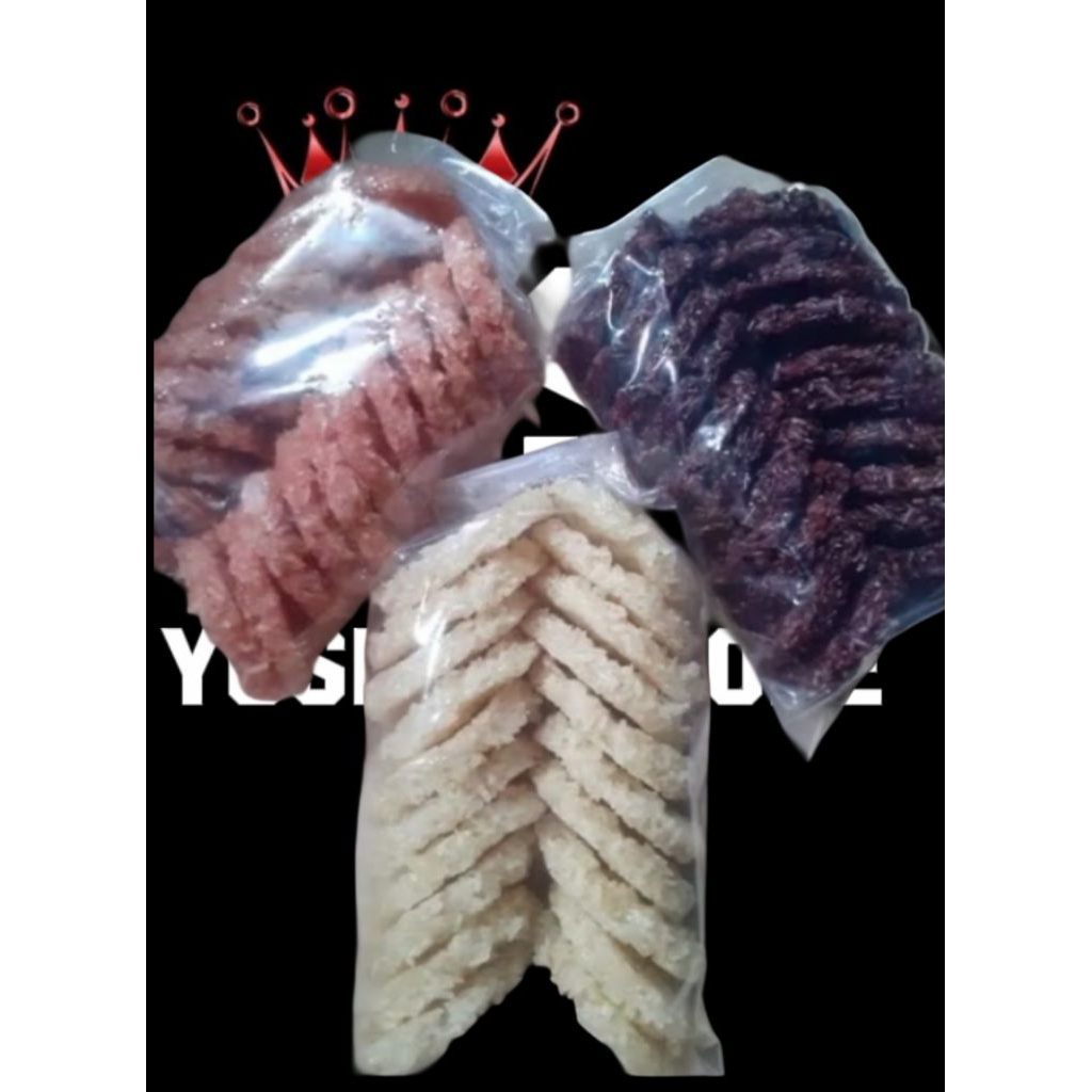 

RENGGINANG MENTAH KETAN/TERASI 1000 GRAM