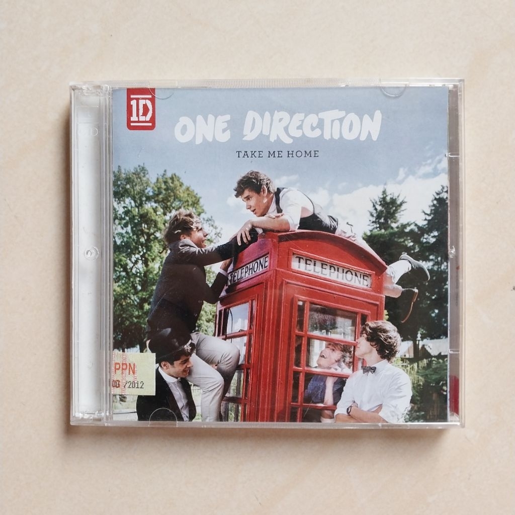 CD ONE DIRECTION ALBUM TAKE ME HOME
