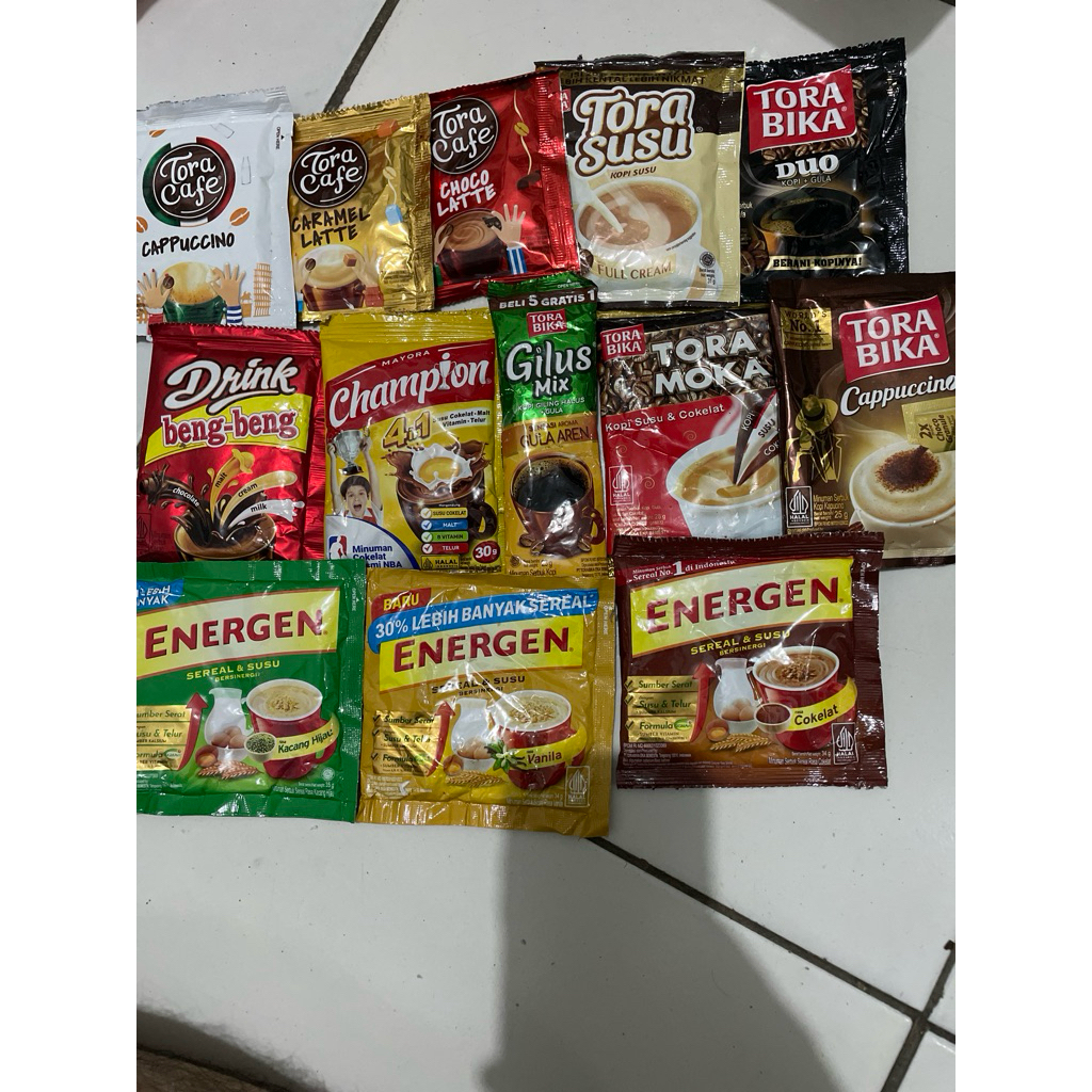 

Torabika isi 10 saset all varian