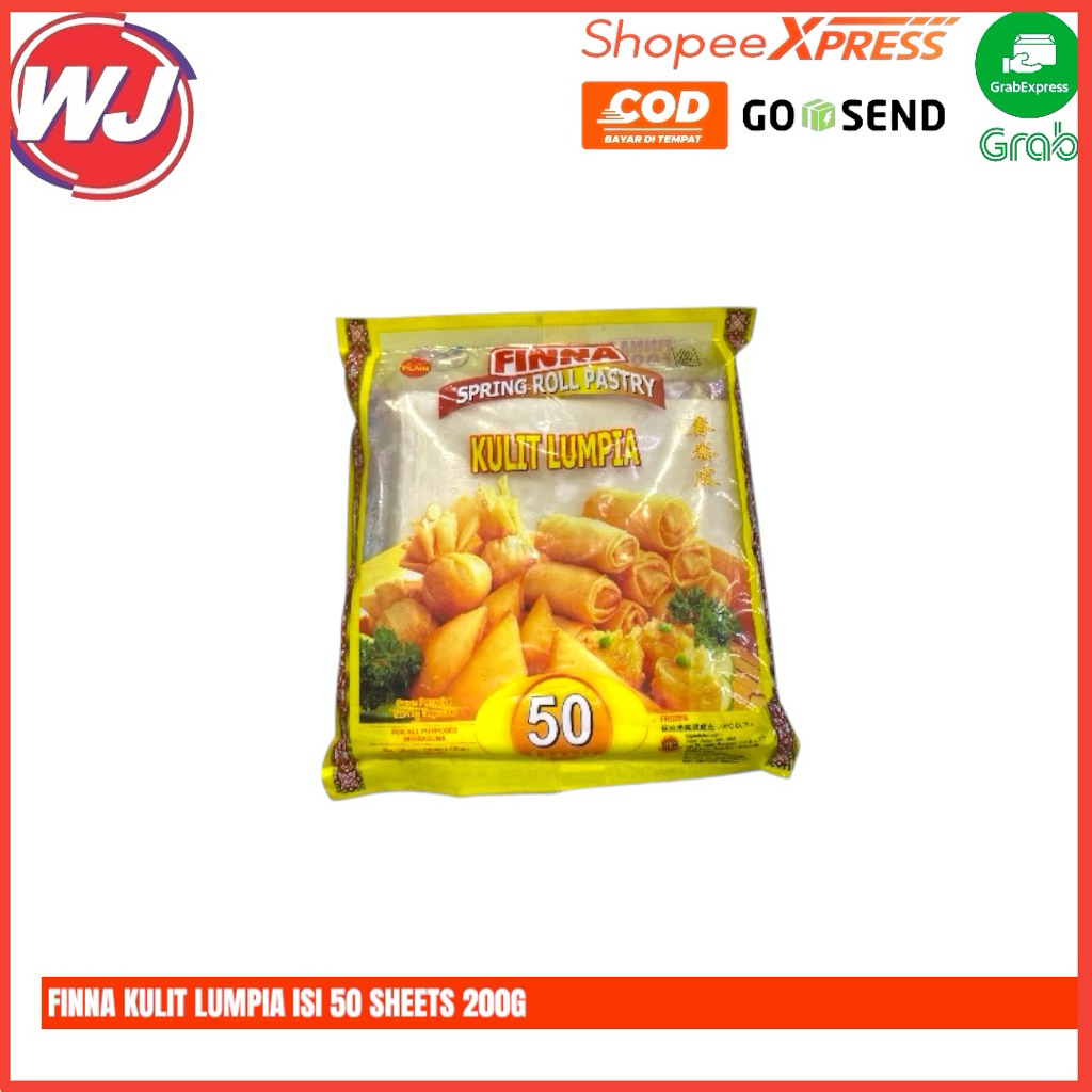

FINNA KULIT LUMPIA ISI 50 SHEETS 200 G