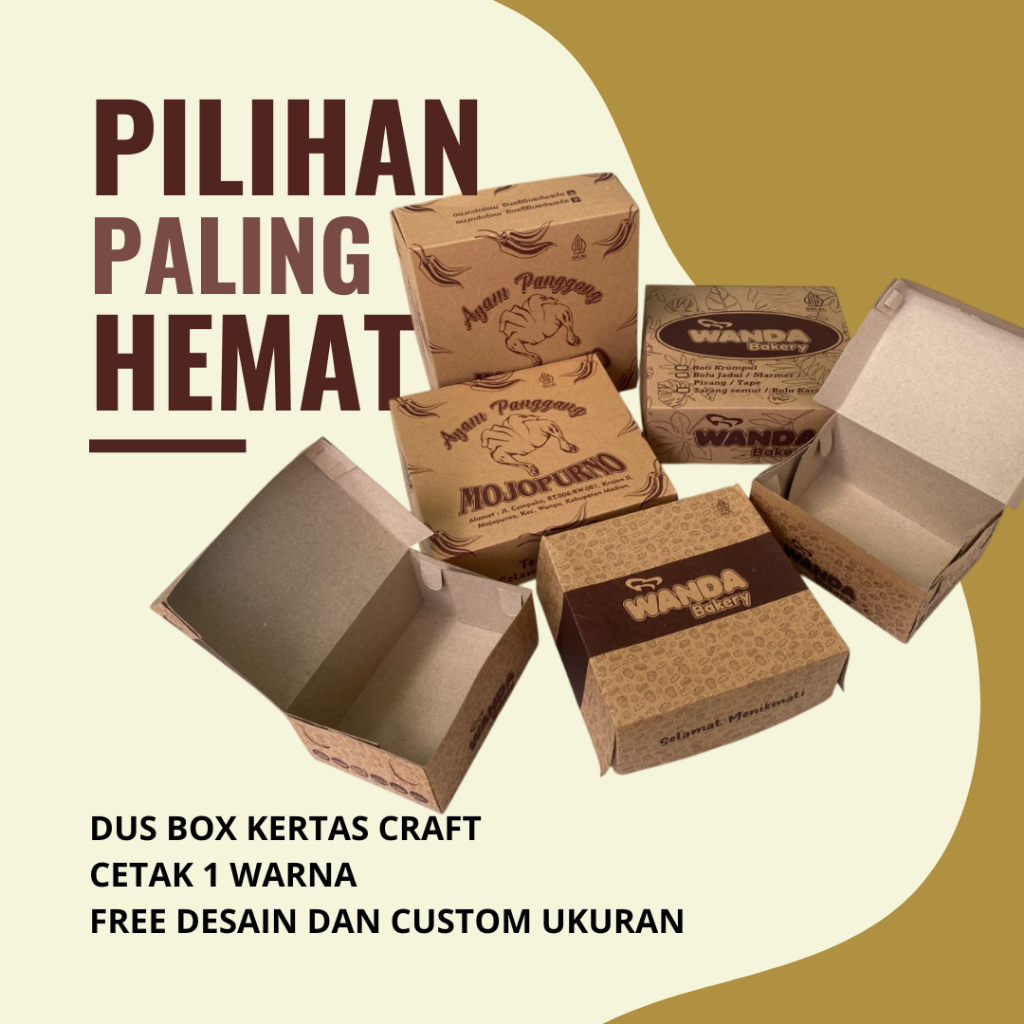 

Custom Dus Box Kemasan Murah Cocok Untuk Jadi Kemasan Perdana R3 R5 17an 20an Bahan Craft