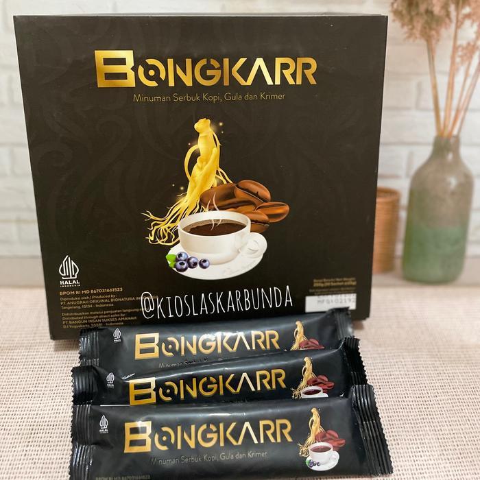 

KOPI BONGKARARR ORIGINAL MINUMAN STAMINA PRIA 1 BOX ISI 10 SACHET