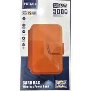 HEPU HP-258 Card Bag Wireless Power Bank Powerbank 5000 mAH | murah dan berkualitas