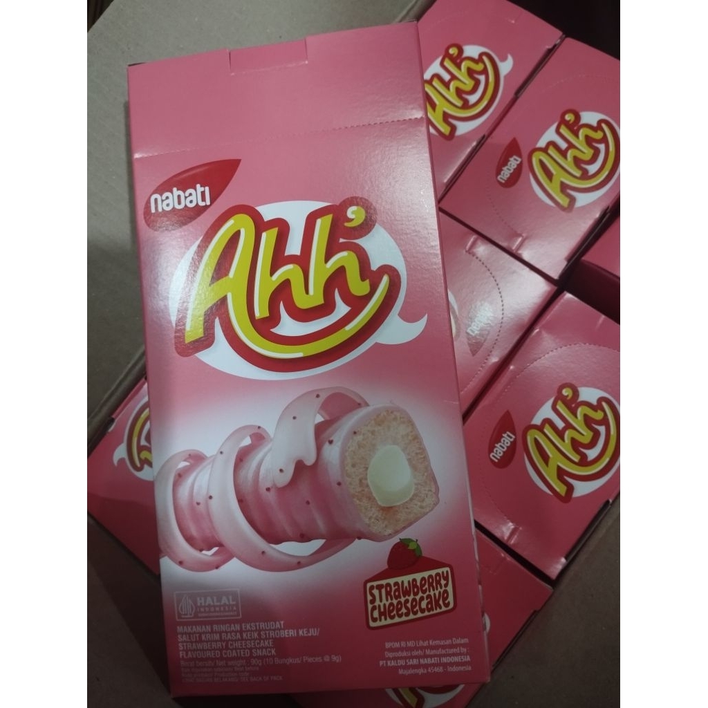 

NABATI AHH CHEESE STROBERI 1BOX
