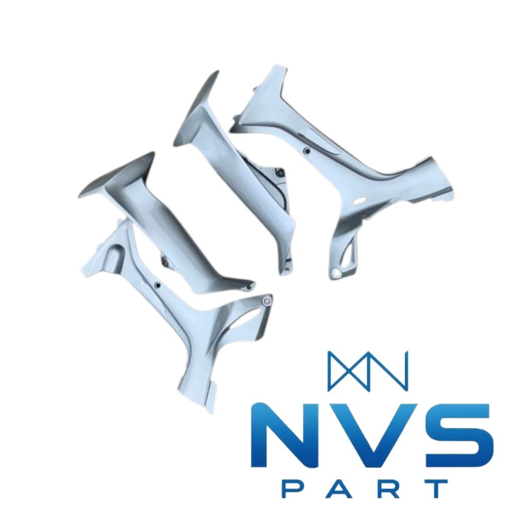 Sayap luar dalam fizr sayap dek luar yamaha fizr sayap dalam kepangan fizr warna SILVER