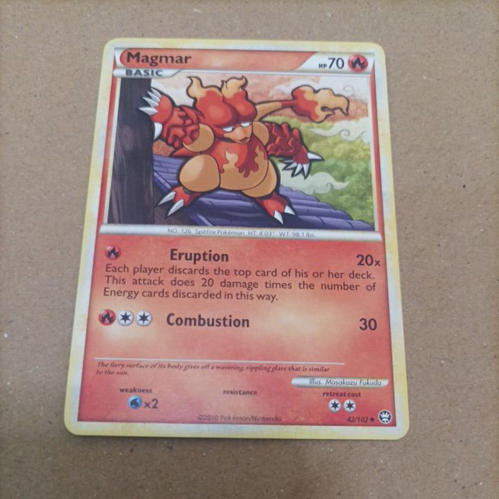 POKEMON MAGMAR TRIUMPHANT UNCOMMON NON FOIL SINGLES