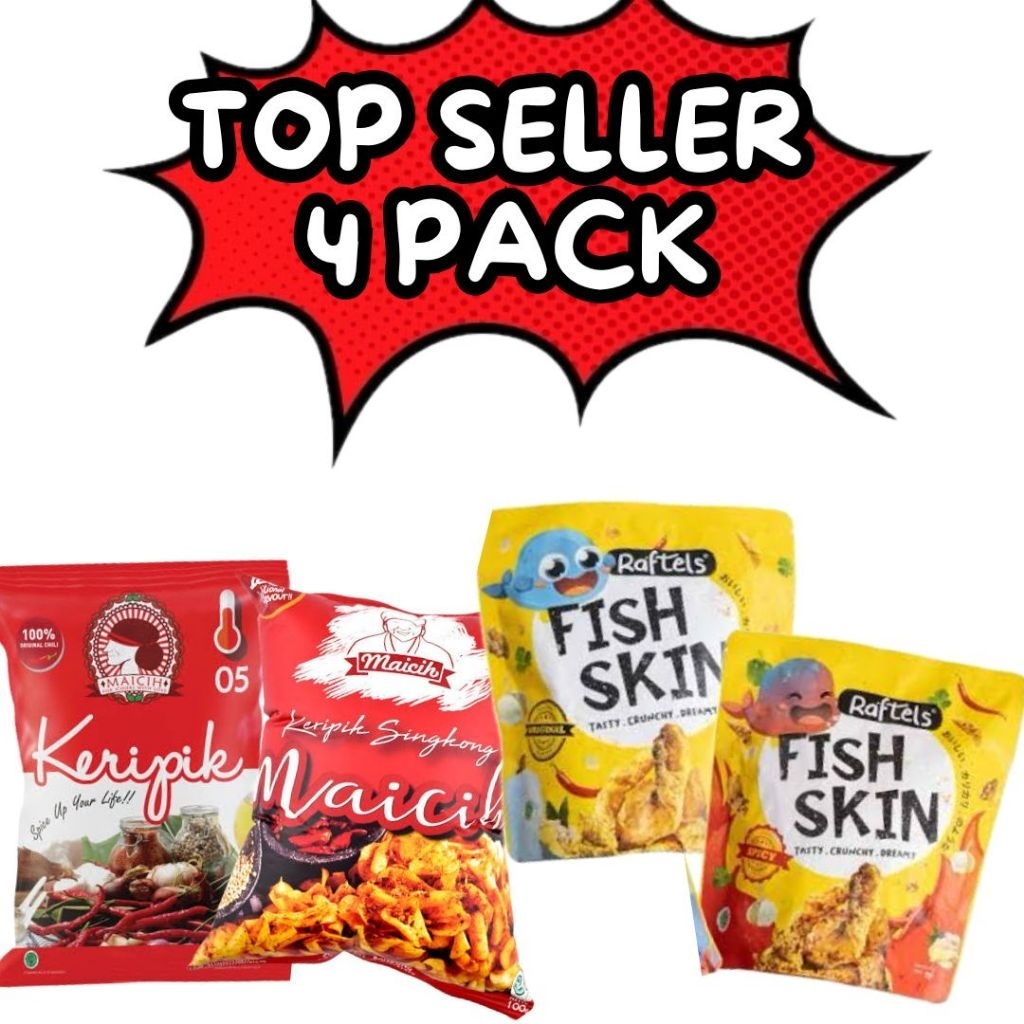 

Bundling 4pack 2Maichi 2 Fish skin