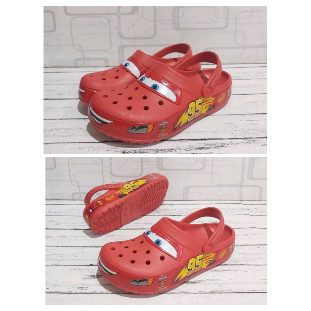 CROCS CARS  MCQUEEN MAN/SANDAL CROCS  CLOG MAN/SANDAL PRIA/CROCS CARS MCQUEEN MAN