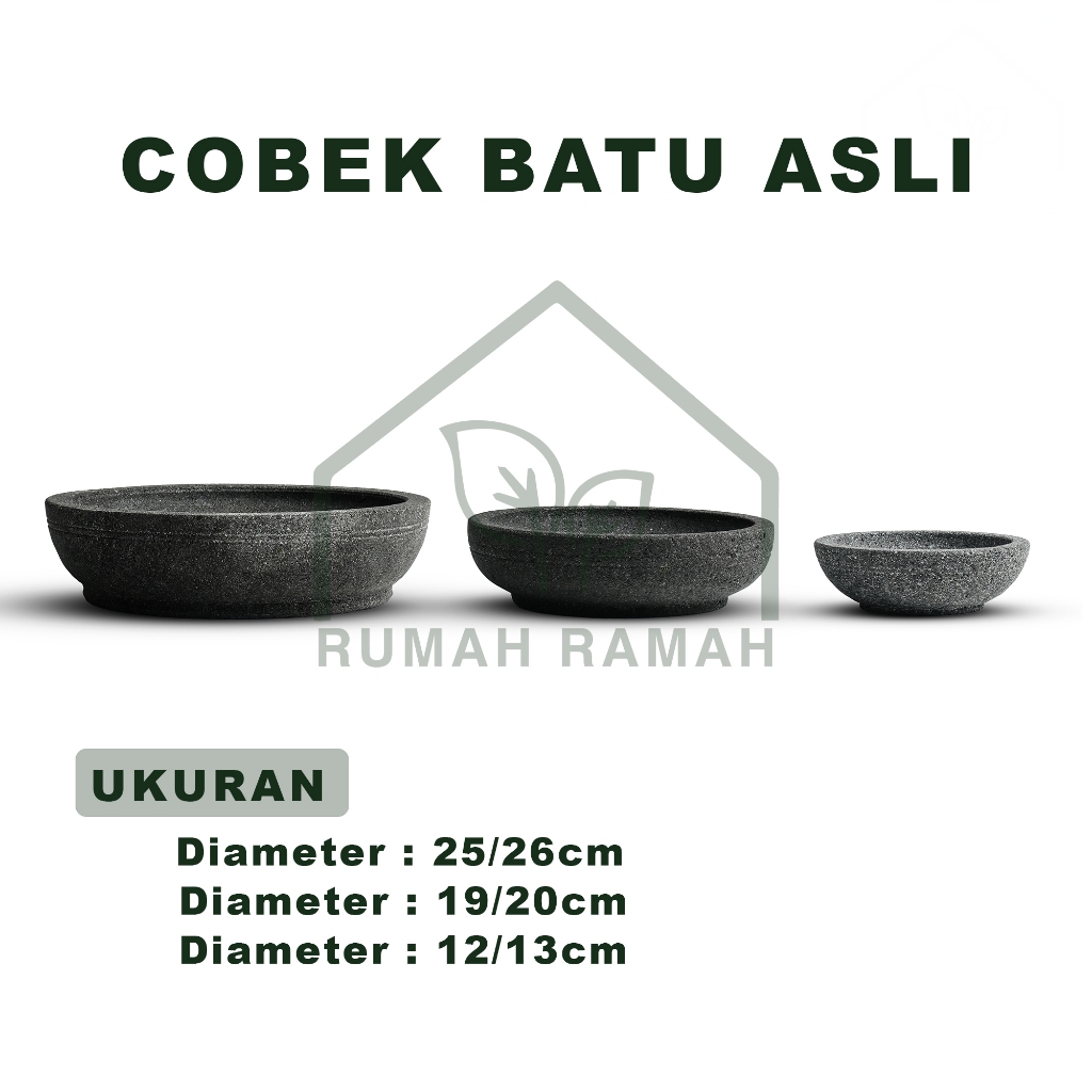 COBEK BATU BERKUALITAS ASLI MUNTILAN