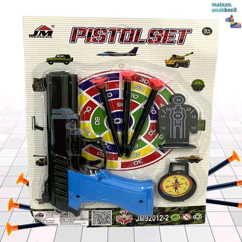 Mainan Tembakan Pistol Sasaran Tembak Peluru Karet