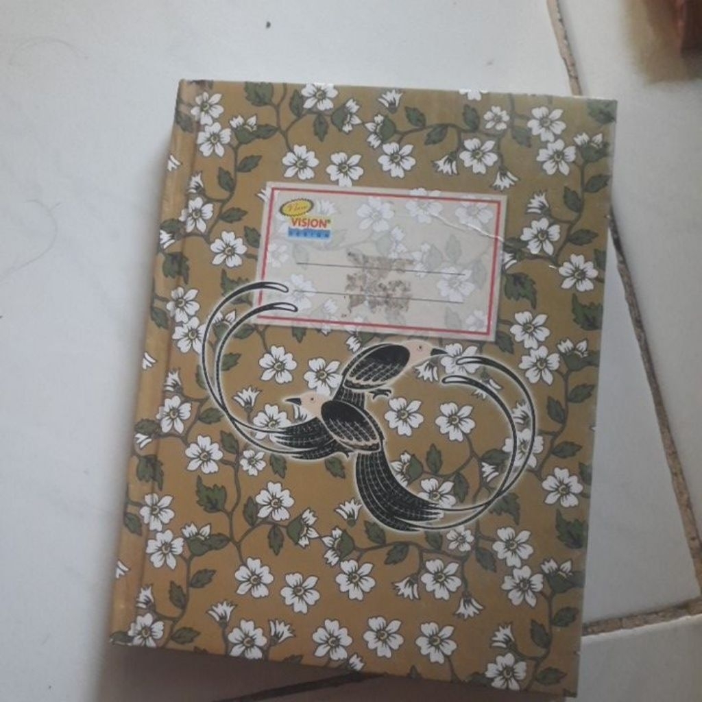 

buku catatan hutang jaman dulu