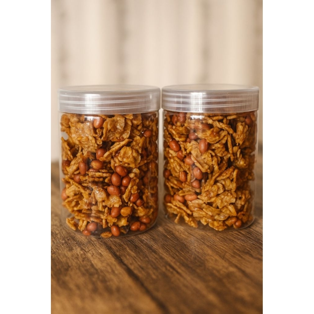 

Kering Tempe Krunchy kemasan 700ml ( -/+ 275g)