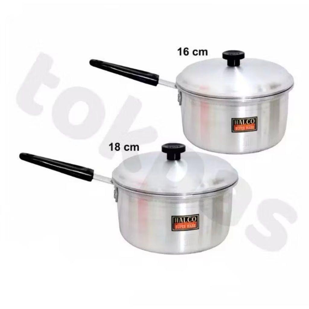 Halco panci susu / panci masak mie halco / panci gagang / milk pot halco A 302 16 18 cm