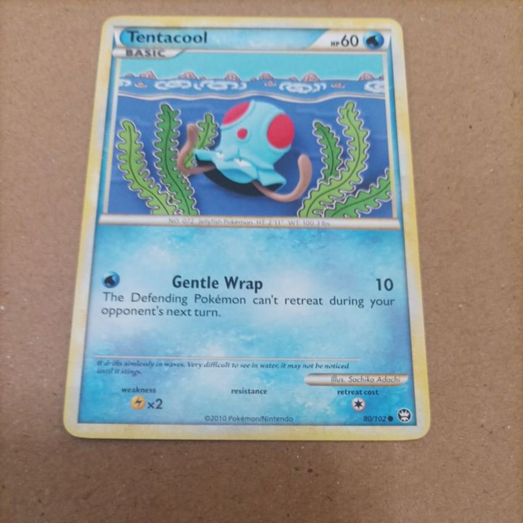POKEMON TENTACOOL TRIUMPHANT COMMON NON FOIL SINGLES