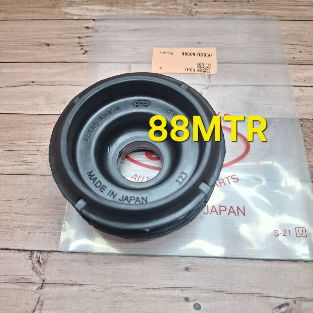 KARET SUPPORT SHOCK BREAKER KARET SUPORT SHOCK ABSORBER DEPAN TOYOTA NEW YARIS VIOS LIMO GEN 3 ASLI 