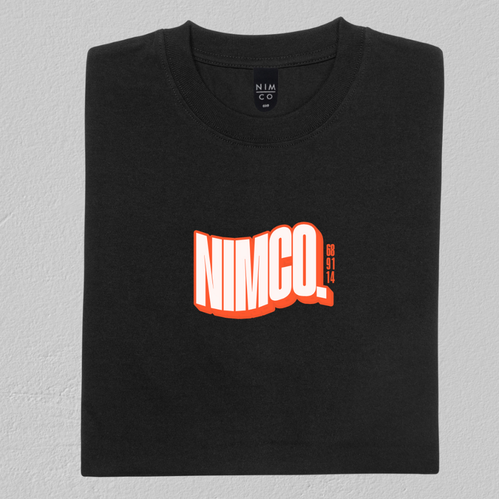 Nimco Kaos Original 6891 VSN14 Black Tshirt