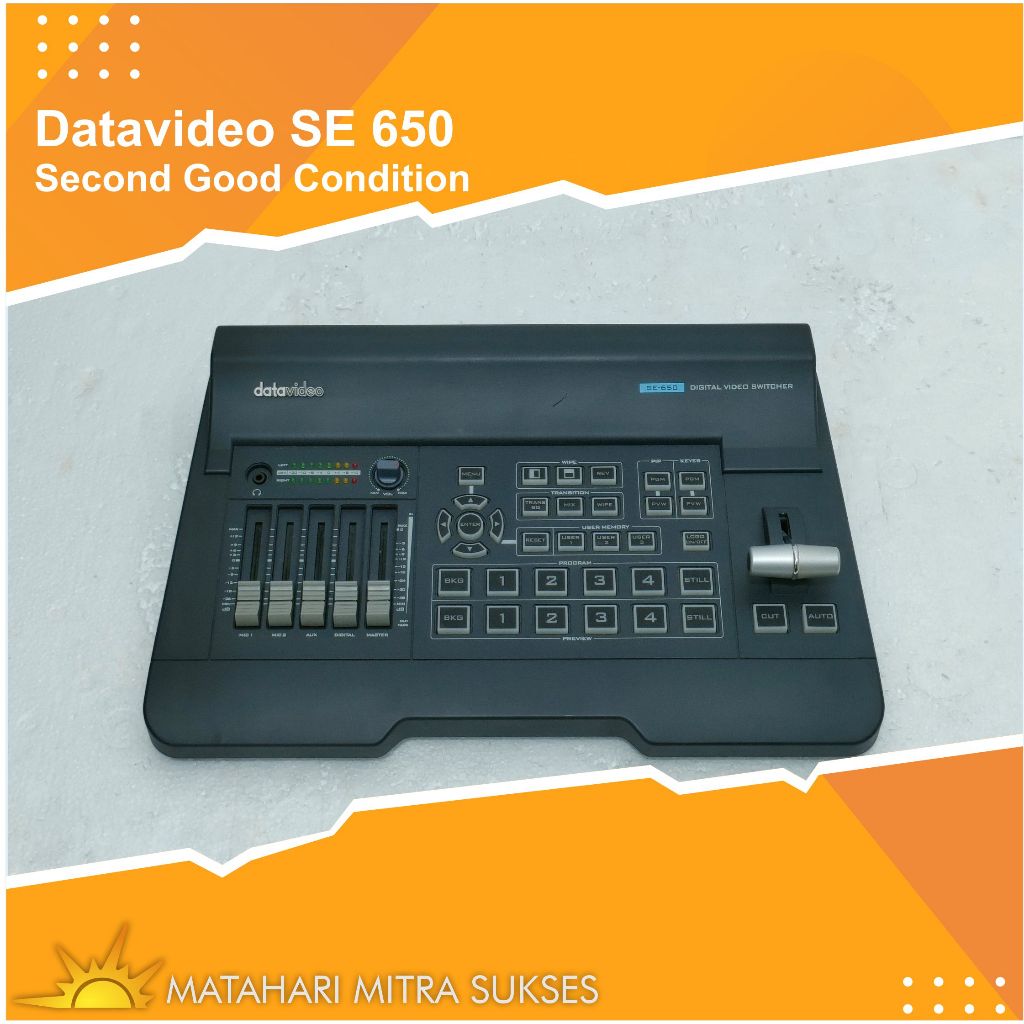 Datavideo SE650 4 Channel Mixer Second Good Condition