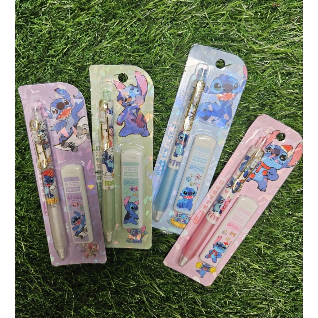 

Lovely- Pensil mekanik capybara stitch cinnamoroll kuromi sanrio 0.5mm