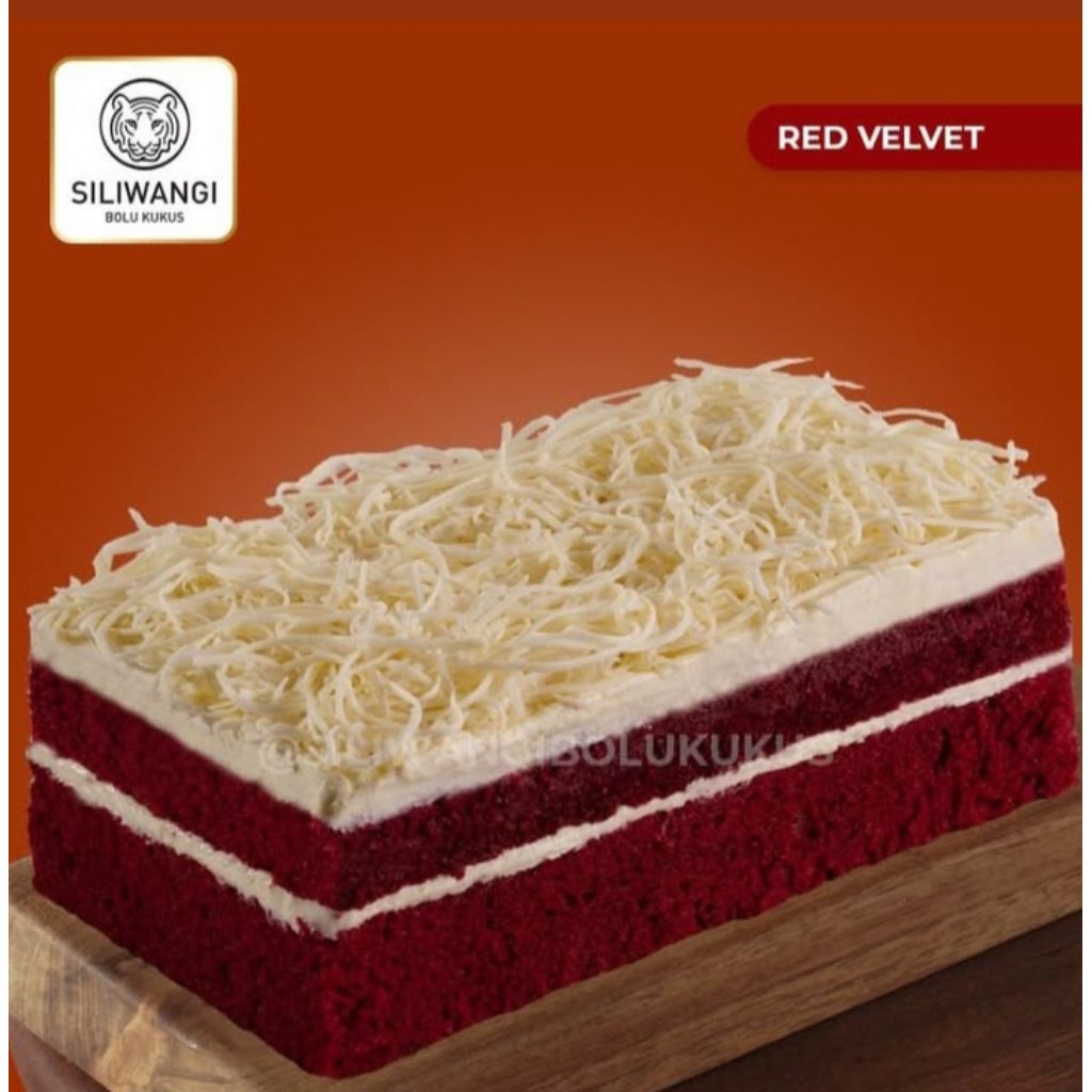 

Bolu Kukus Siliwangi variant red velvet